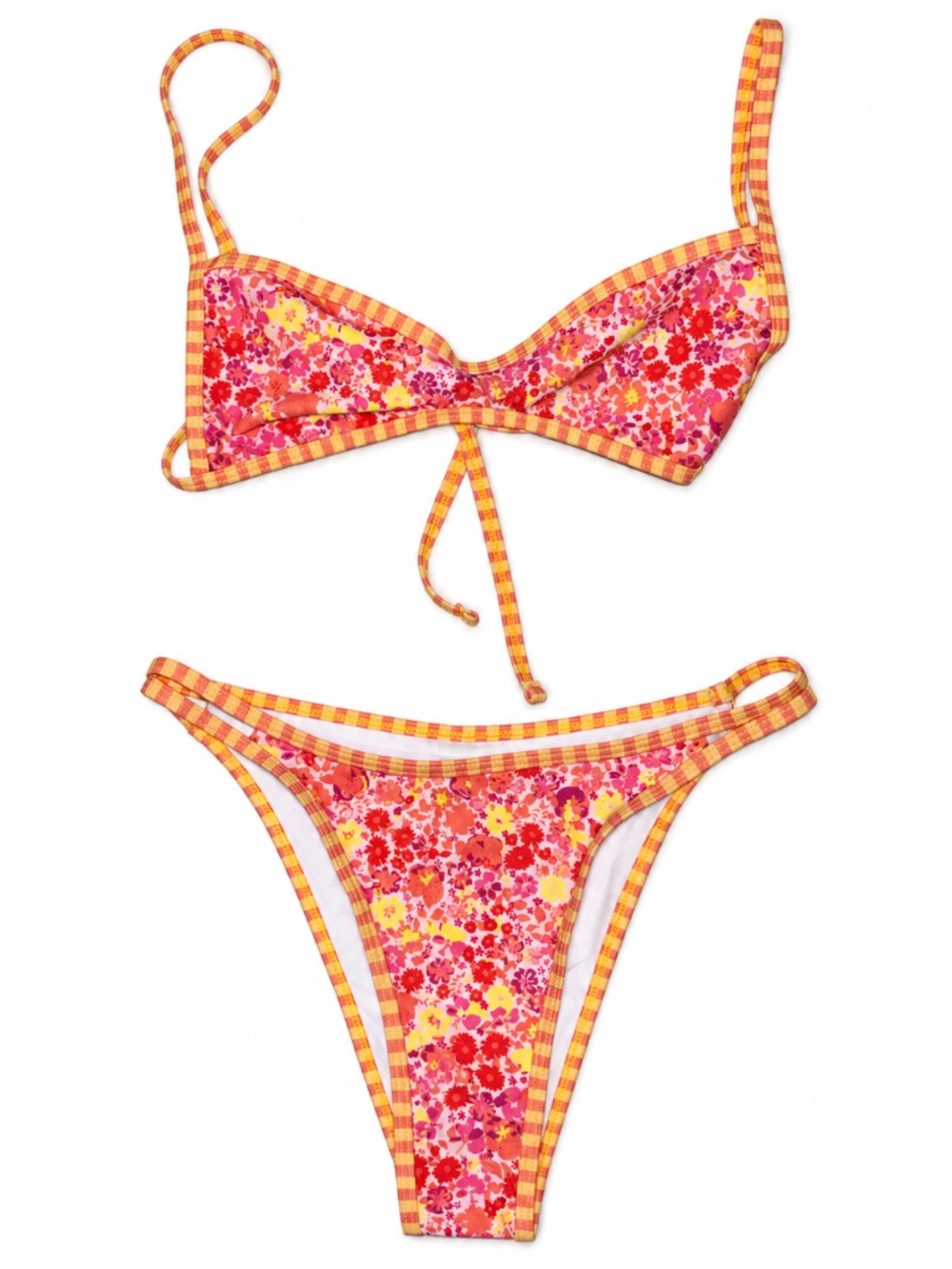 Swansway Pink Floral Two-Piece Bikini – NWOT